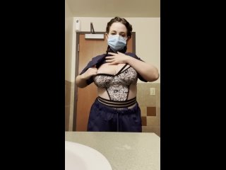 she showed her big tits | shows her breasts porn | big boobs showing my boobs at work
